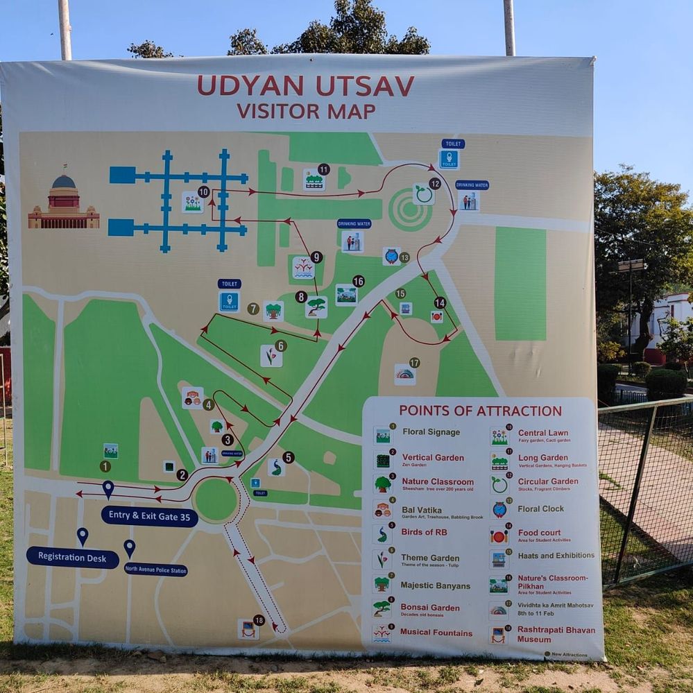 #9 Map Of UDYAN USTAV