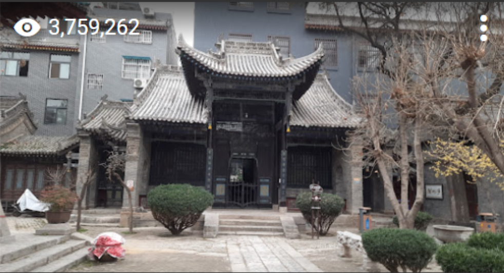 Caption:  Star Photo of Great Mosque Of Xian uploaded onto Google Maps on 2023-01-15 and showing star views of 3,759,262 as at 2024-03-01 (LG: @Mo-TravelleerX)