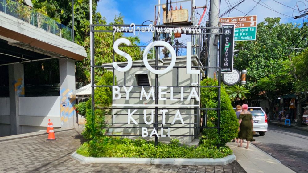 #3 A picture of our Hotel Sol by Melia Kuta ,Bali.