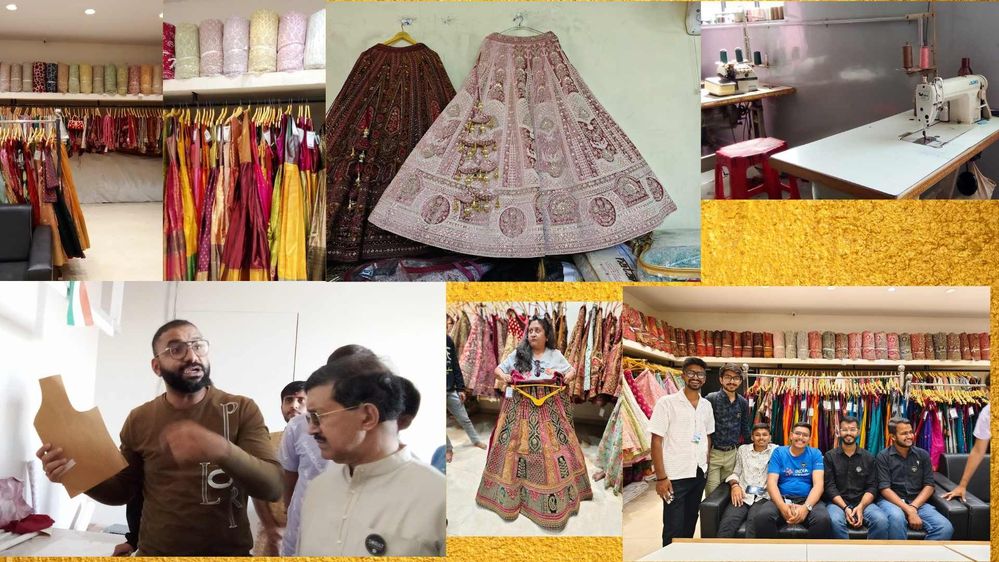 Traditional  Indian wedding  dress factory