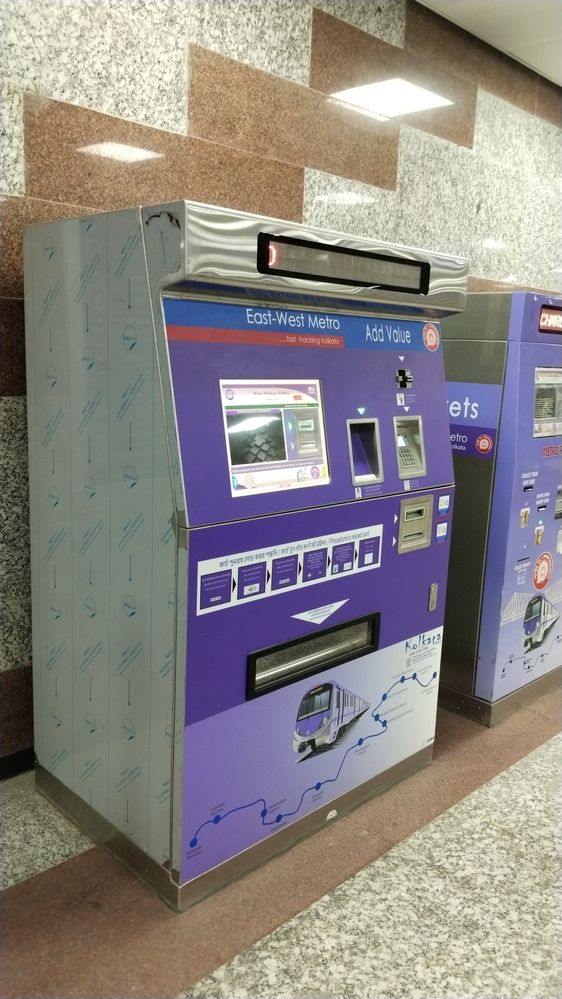 Automated Ticket Vending Machines for East-West Metro