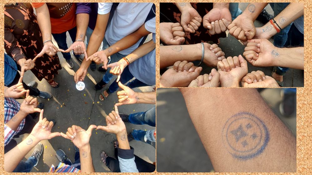 #16 LG's Proudly Showing Their Local Guide Stamp carried by Amitnerkar