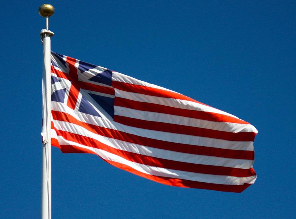 Grand Union Flag of British Colonial America