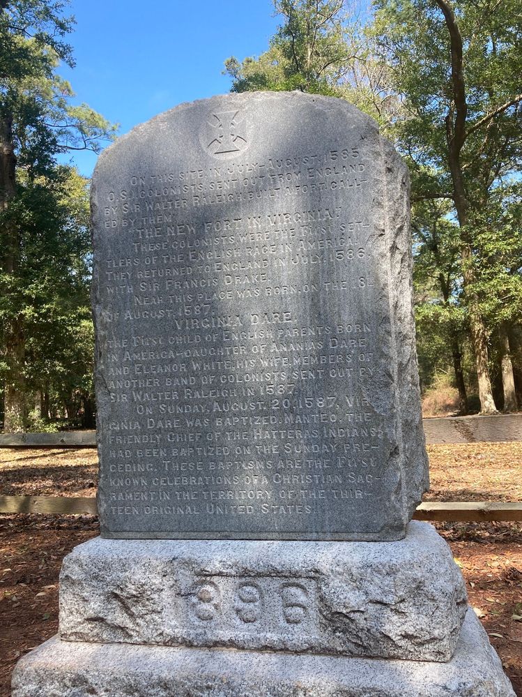 Lost Colony / Virginia Dare Monument
