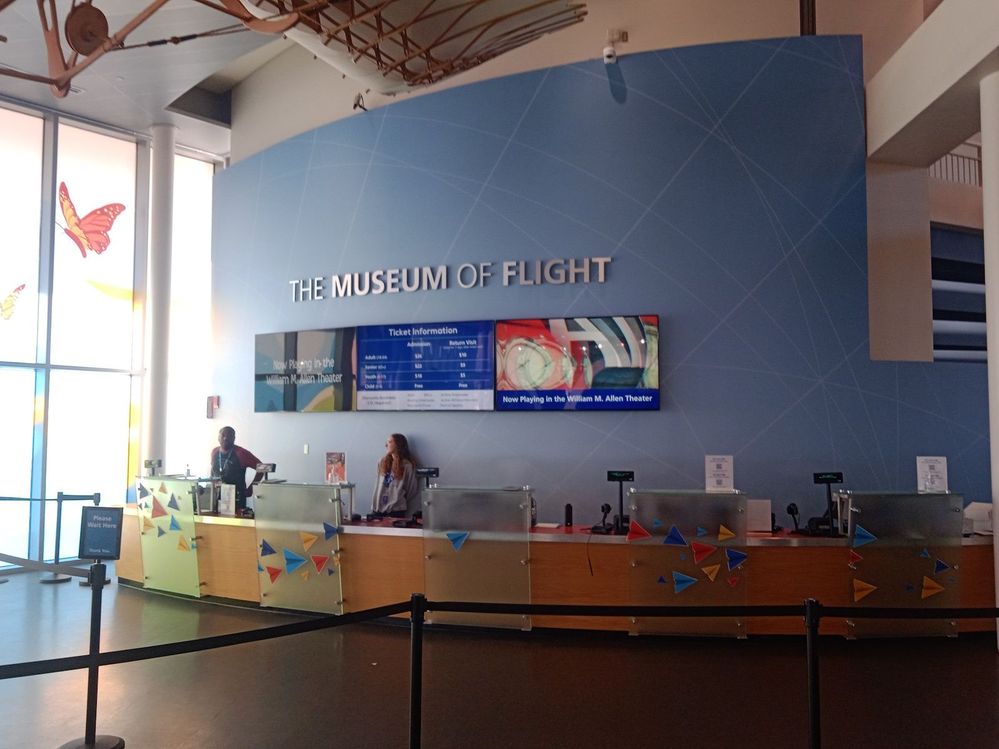 03 - The Frontdesk of Museum of Flight in Seattle