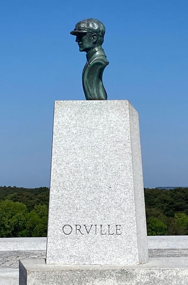 Bust of Orville Wright