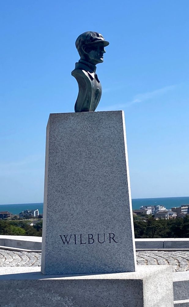 Bust of Wilbur Wright