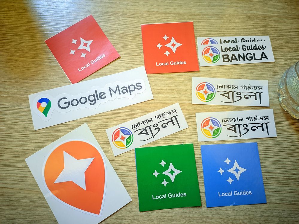 Stickers on meetups