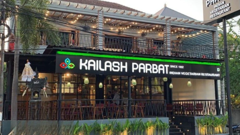 #4 A picture of the Kailash Parbat (Indian cuisine) Restaurant in Kuta, Bali.