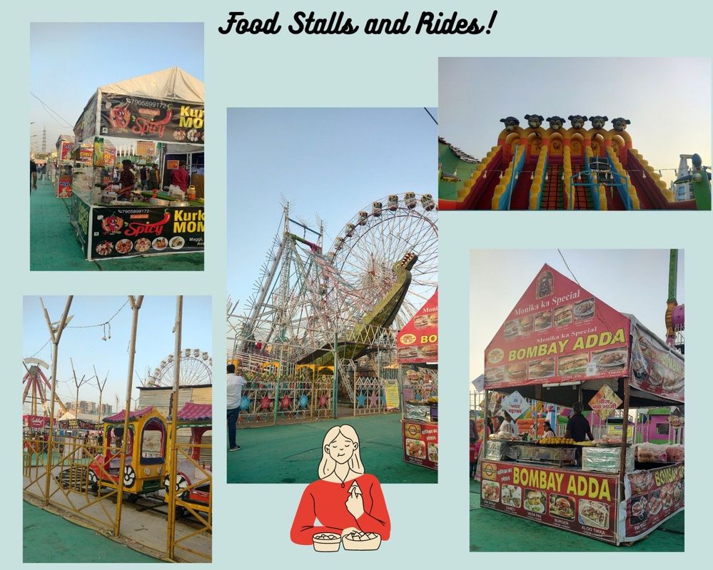 Food Stalls Pictures Snippet!
