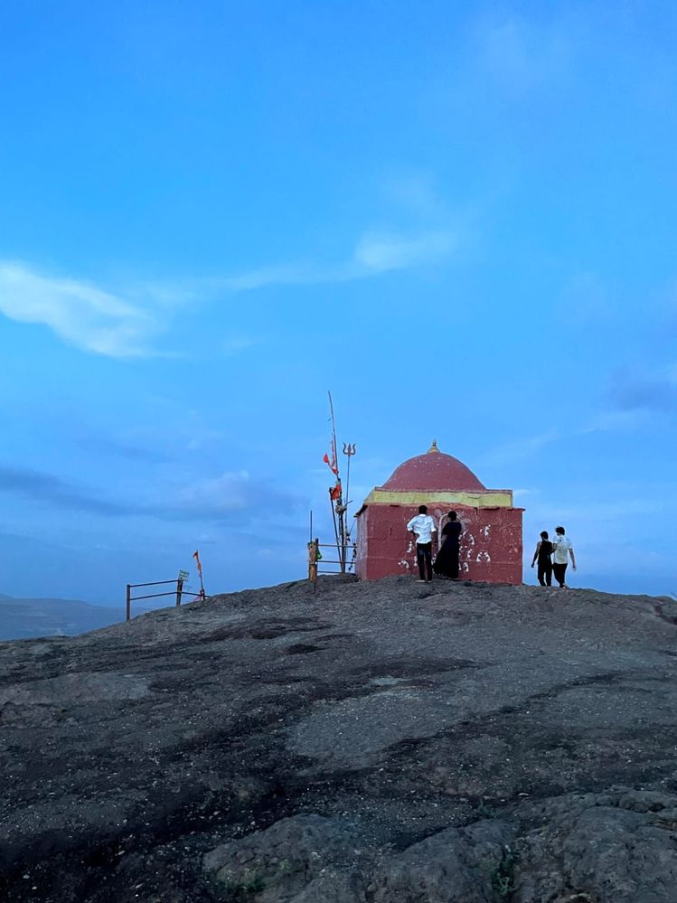 Kalsubai Devi Temple, 5,400 ft