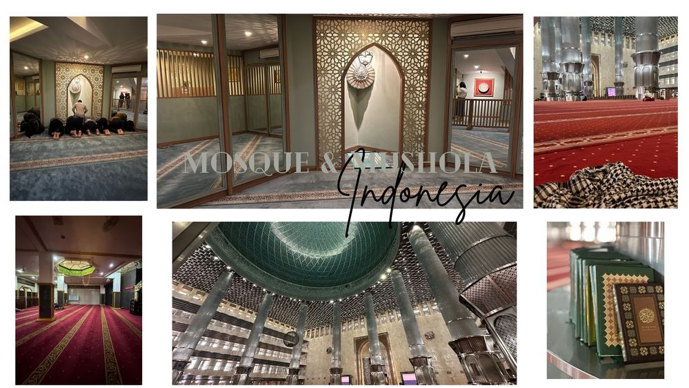 photo collage of mosque and musholla in Jakarta, taken by LG @indahnuria