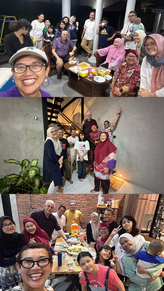 LG @indahnuria with big family enjoying ifthar in Ramadhan