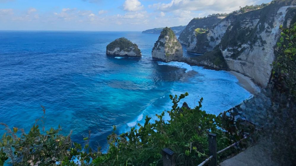 #1 A picture of the dramatic cliffs, hidden beaches, and endless blue - Nusa Penida is a photographer's dream.