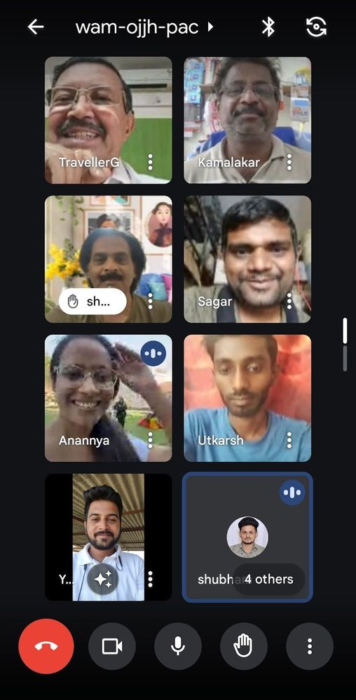 10. Virtual meet-up is happiness.