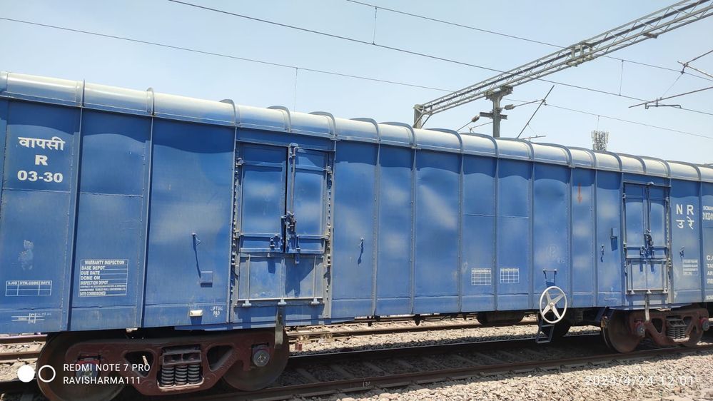 #photo of  : goods train stranding on railway track