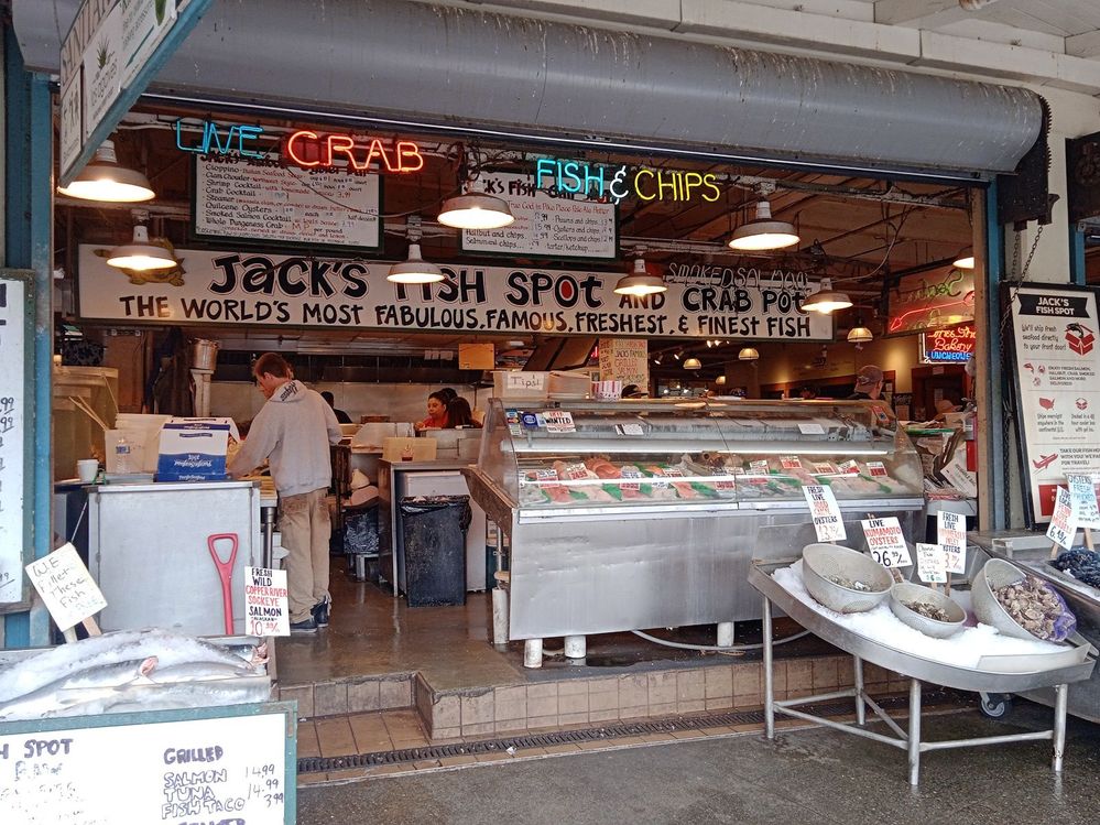 13 - Storefront Photos inside the Pike Place Market of Seattle