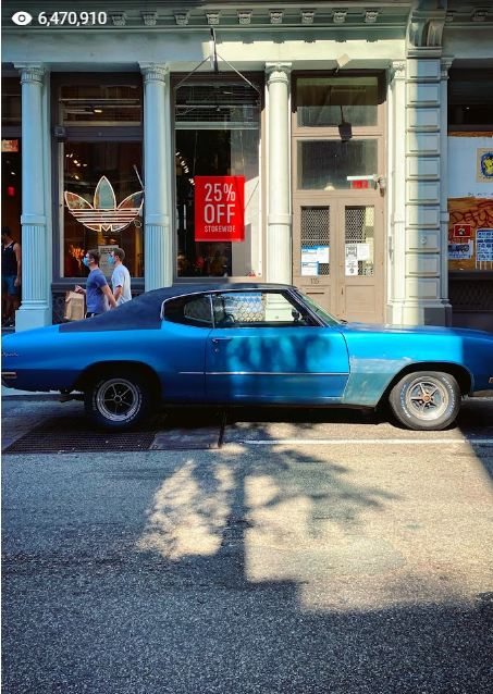 Caption: Star photo by @ManhattanNYC of Originals Flagship Store New York uploaded onto Google Maps on 2021-09-23 and showing star views of 6,470,910 as at 2024-04-30
