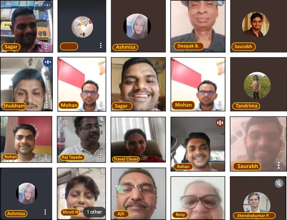 Online Attendees - The First meetup of Local Guides in Nashik, India