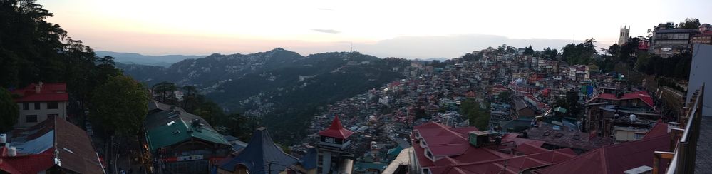 Panaromic View of Shimla