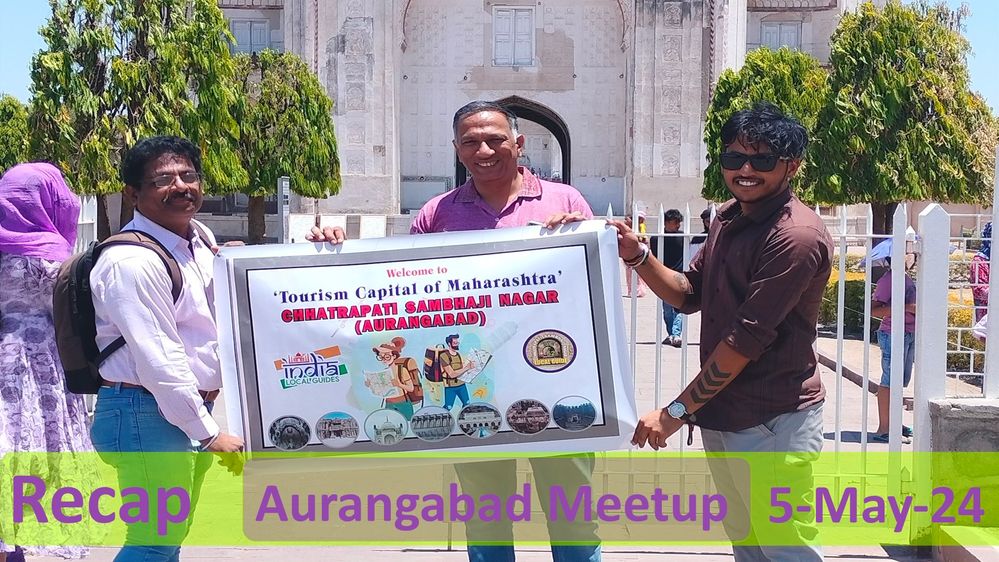Banner Photo - Meetup of Local Guides in Aurangabad