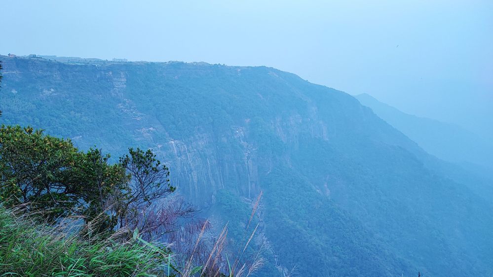 A photo of the Seven Sister Waterfalls (Cherrapunji, Meghalaya)