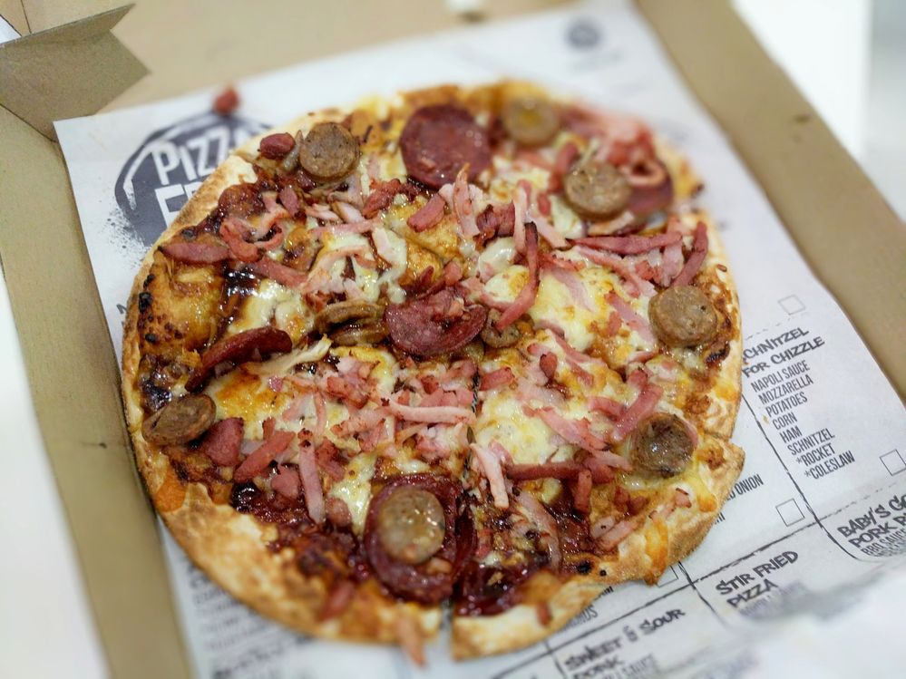 Meatylicious pizzas for dinner friend?