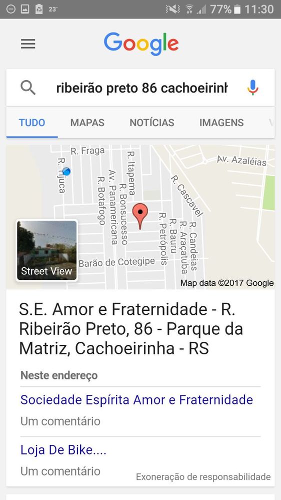Rua Ribeirão Preto 86