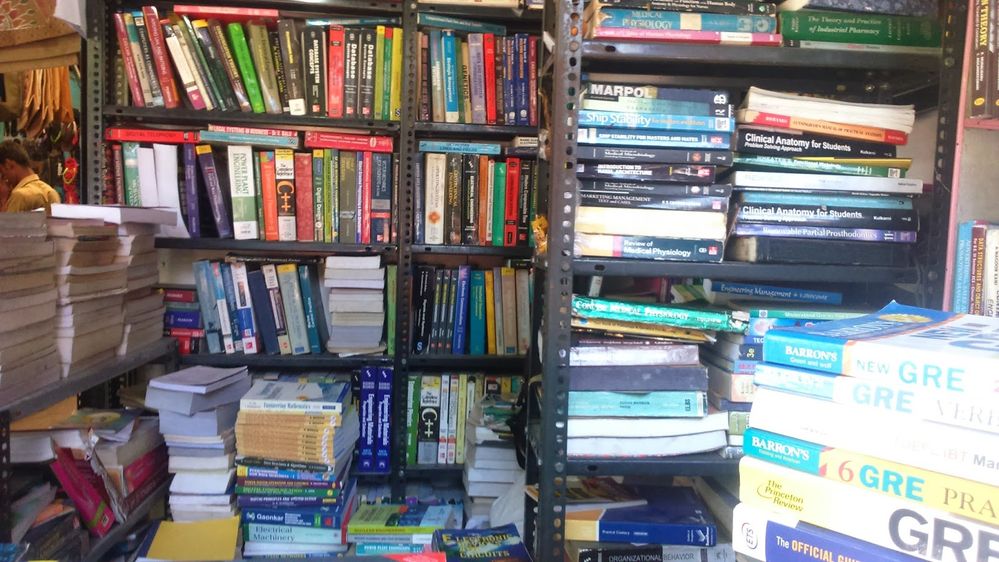 Second-hand Bookstall in Moore Market