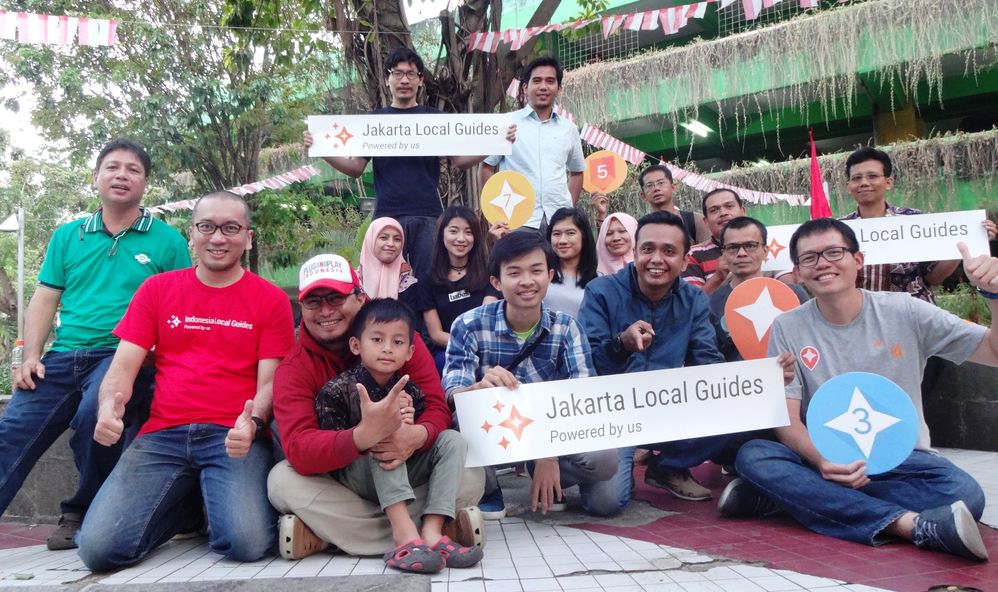 meet up Jakarta Local Guides @Taman Menteng 26Agustus2017