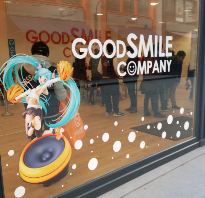 Good Smile pop-up store Paris