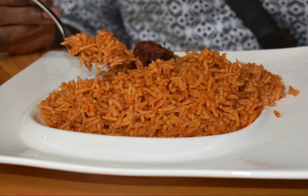 Nigerian Jollof also known as party rice.
