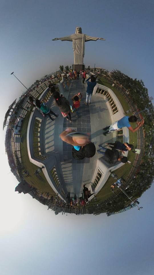 Planet view of eco park