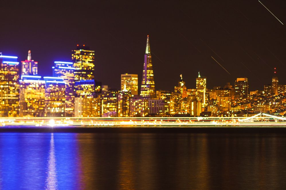 San Francisco skyline from Treasure Island