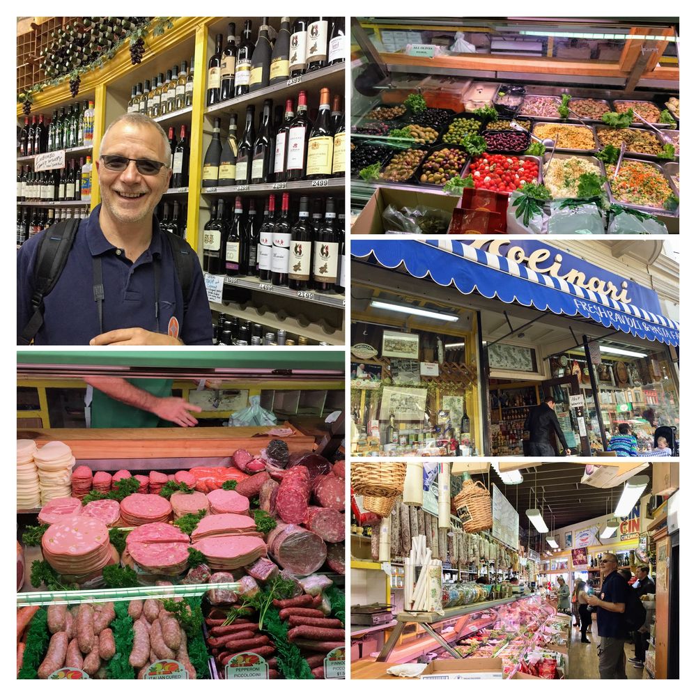 @Ermes experiencing Molinari Delicatessen, the oldest Italian delicatessen in San Francisco