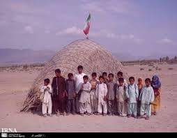 Rural Children's Classroom in Balochistan Iran Wicker Chamber and Wardrobe.
