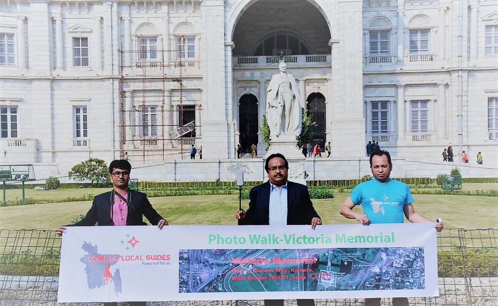 Group Photography-Victoria Memorial, West Bengal, Kolkata