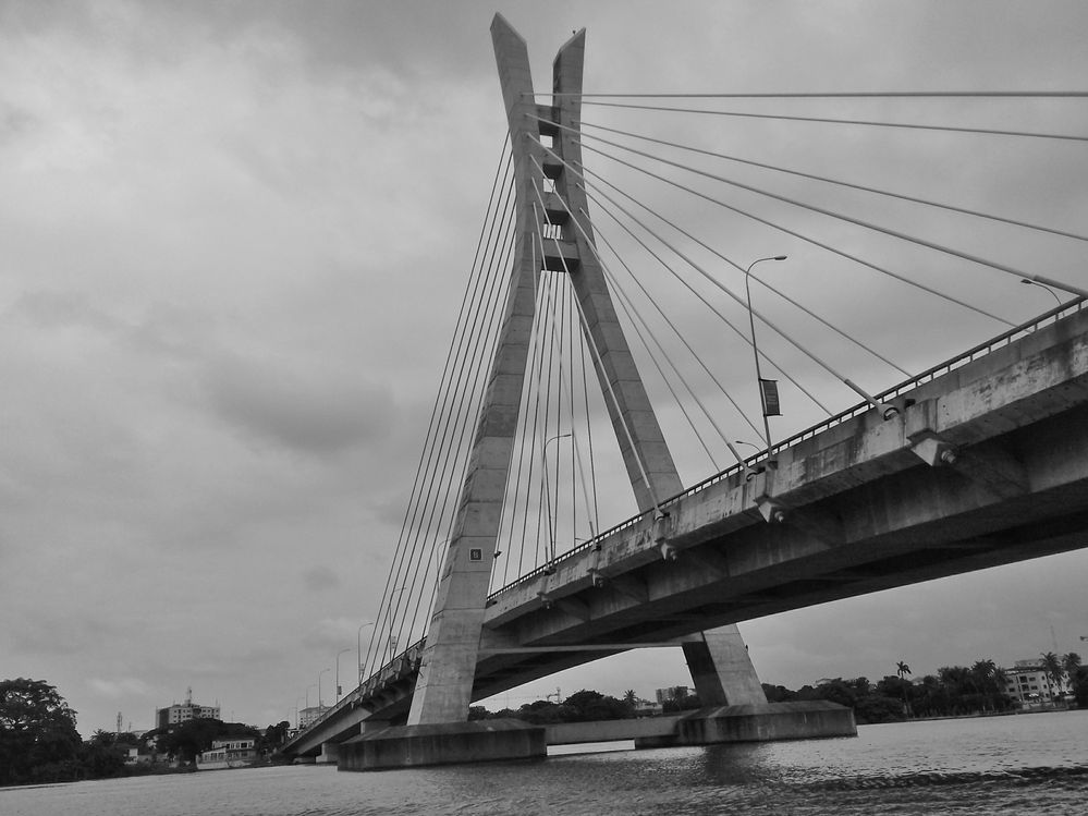 Lekki-Ikoyi Link Bridge in Lagos - Nigeria