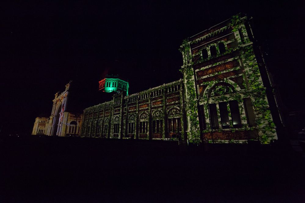 Building projection 1
