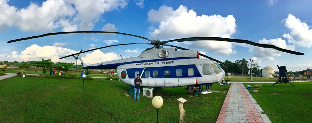 A photo of mine at Bangladesh Air Force Museum. Captured by Partho.