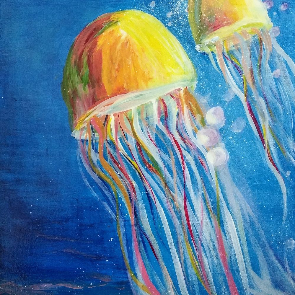 Art Gallery Pure - Jellyfish SOLD