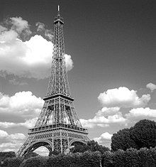 Paris, la Tour  Eiffel