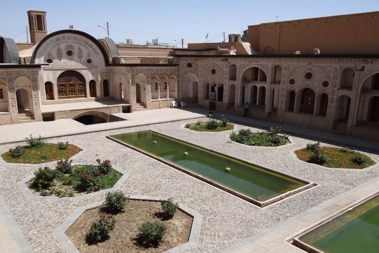Tourist Attractions in Kashan Province. Iran