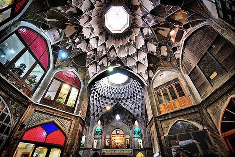 Tourist Attractions in Kashan Province. Iran