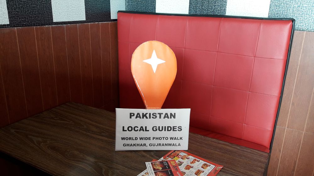 Pakistan Local Guides badge prepared by me for this Photo Walk in Ghakhar, Gujranwala