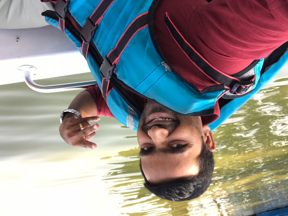 Boating at Hussian Sagar