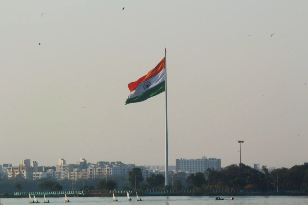 India's Biggest Flag @Sanjeevaiah Park.