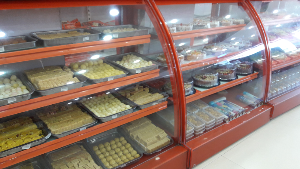 Delicious variety of Sweets and Cakes at Gourmet Bakers and Sweets