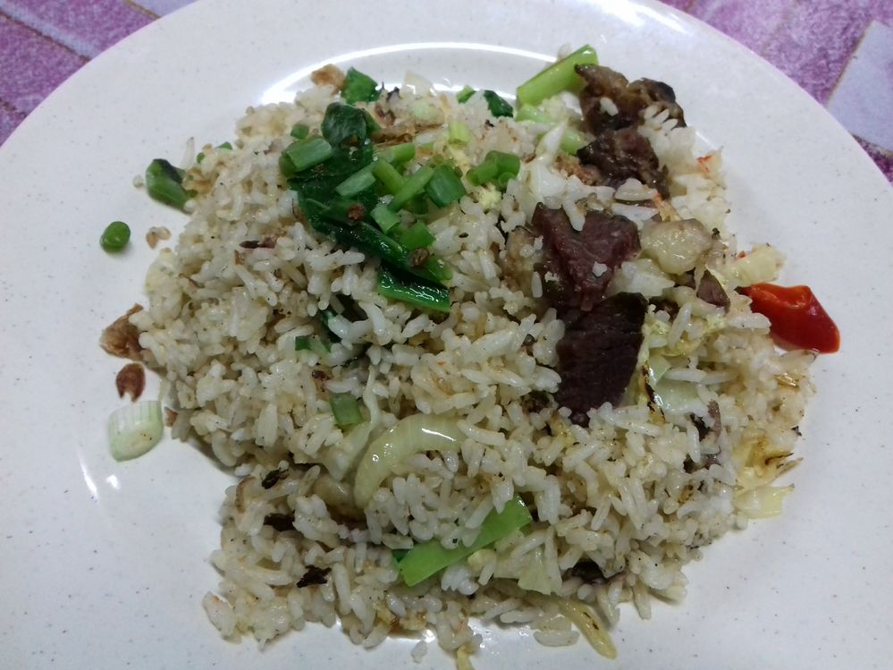 Mutton fried rice