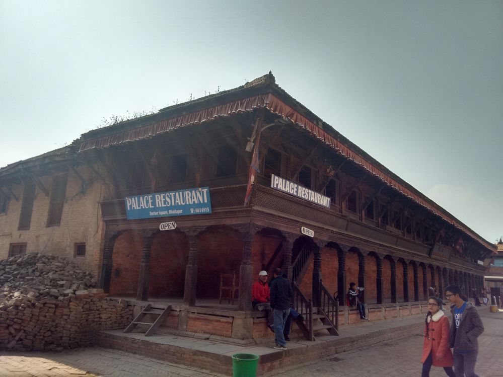 Palace Restaurant, Bhaktapur, Durbar Square